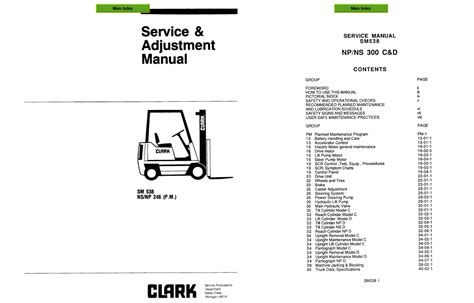 Clark np246 ns246 forklift service repair workshop manual. - 2000 hyundai elantra manuale di servizio.