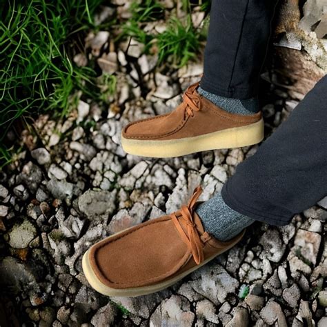 Clarks Wallabee Cup Lo - Tan Suede Garmentory