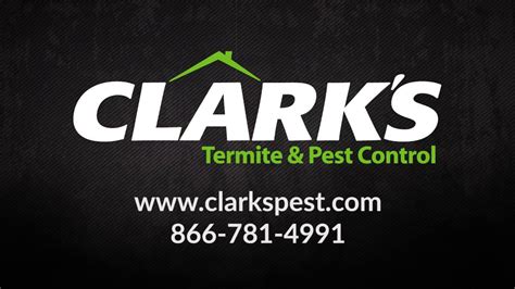 Clarks pest control. Clark’s Extreme Termite and Pest Control Premier Defense Package is the best way to save time and money. This package offers you the most comprehensive protection available, with services including Maximum Bonded Termite Protection, Liquid perimeter treatment, exterior treatment four times per year and more. 