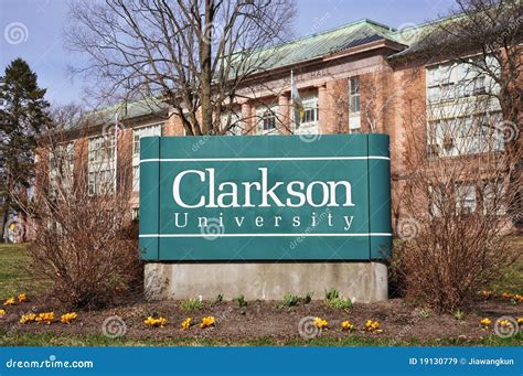 Clarkson University Editorial Stock Image Image 19130779