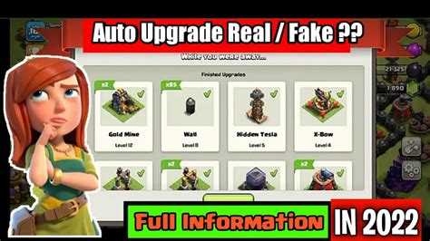 Clash Of Clans Auto Upgrade How To Do Auto Upgrade In Coc …