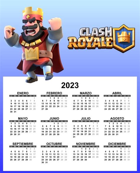 Clash Royale Calendar