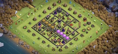 Clash of Clans: Best Base Layouts for TH9 in 2024 - ClashDaddy