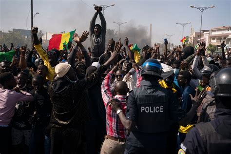 Clashes between Senegal’s police and supporters of opposition leader leave one dead, others hurt