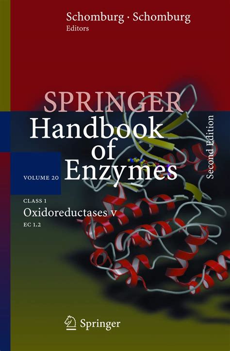 Class 1 oxidoreductases v ec 12 springer handbook of enzymes. - Mercedes 450 sl 1972 repair manual.