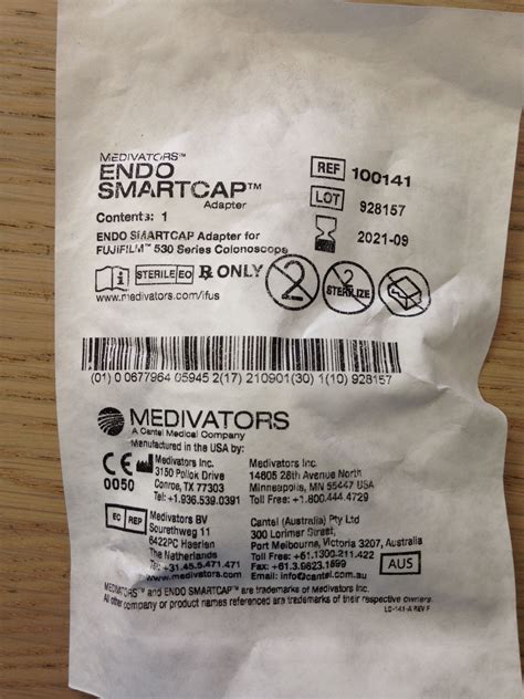 Class 2 Device Recall Medivators Endo Smartcap - Food and Drug ...