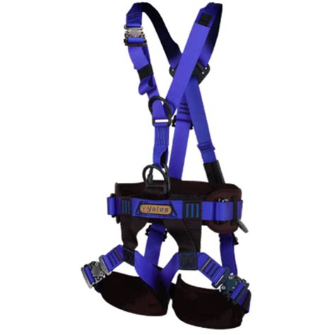Class 3 rope rescue harness.  Class II Harness: This device fastens around the...