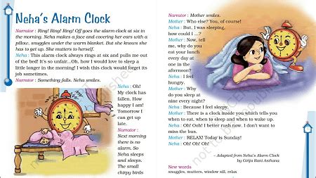 Class 4 English Syllabus Unit 1: Neha s Alarm Clock Vrindawan