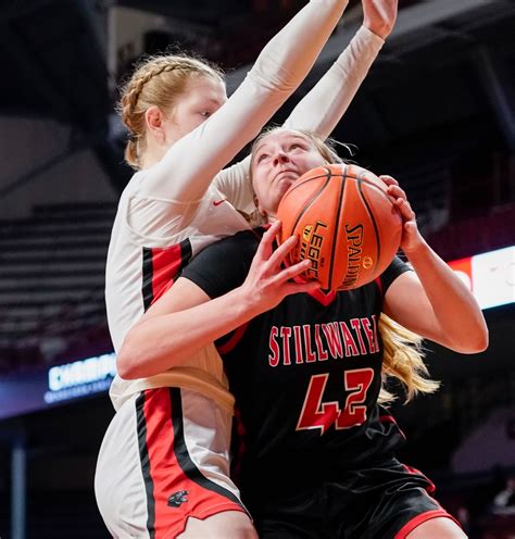 Class 4A girls basketball state quarterfinal: Thompson’s late bucket helps Stillwater survive Lakeville North