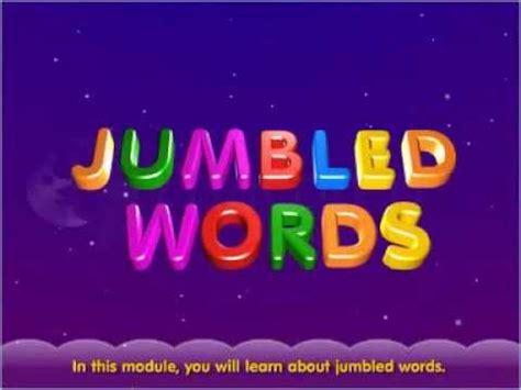 Class 5 Jumbled Words Fun time! English Square