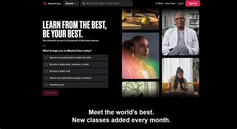 Class 5 membership.  See the membership MasterClass offers online classes crea...