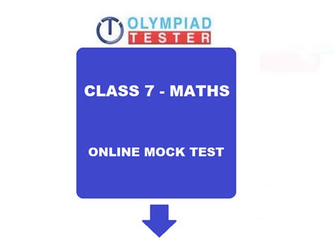 Class 7 IMO Online sample mock tests - Olympiad tester