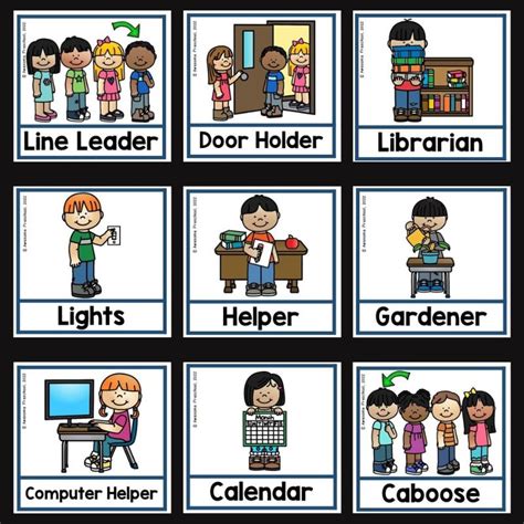 Class Jobs Kindergarten Teaching Resources TPT