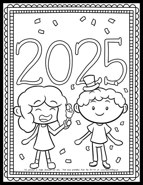 Class Of 2025 Coloring Shee