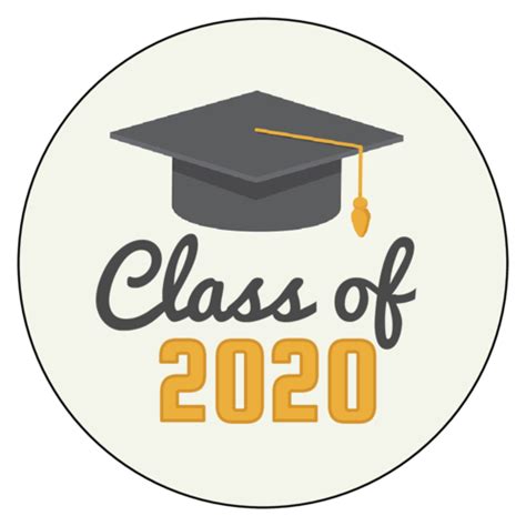 Class Of Graduation Label Onlinelabels Com