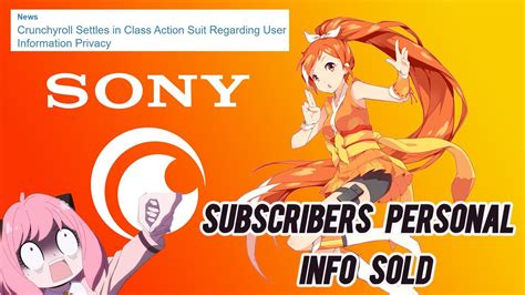 Class member id crunchyroll. The class action suit accused anime streaming service Crunchyroll of improperly disclosing information about its users to third parties without consent, although Crunchyroll has denied any wrongdoing. 