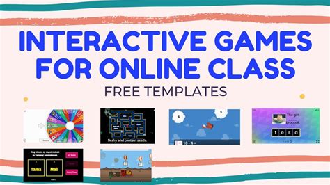 Class online games. The game offers a variety of subjects and difficulty levels. (Free) Funbrain. Dive into a coral reef or be a star climber on this great site that features a wide assortment of free online games for kids. These educational games focus mainly on reading and math, but you’ll find lots of fun activities here with options for pre-K through grade 8 ... 