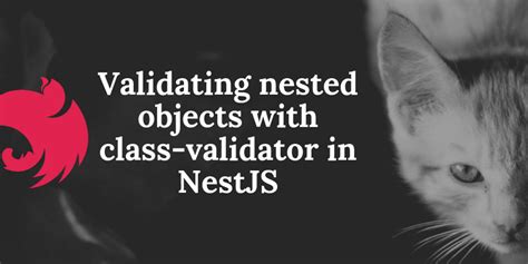 Class validator nested object.  Running nestJs using class-validator. ...