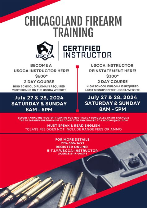 Classes - CHICAGOLAND FIREARM TRAINING