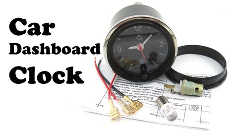 Classic Car Clock Repair - YouTube