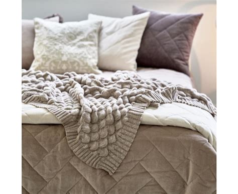 Classic Collection Gems Pläd Simply Taupe - Sleepo