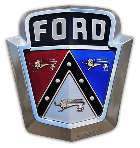 Classic Ford Emblem - Etsy