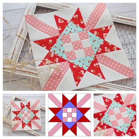 Classic Ohio Star Quilt Block Pattern