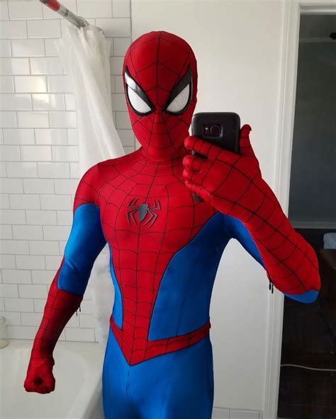 Classic Spider-Man Cosplay: Web-Slinging Style