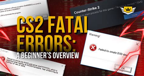 Classic competitive error cs2.  Are you getting annoying VAC errors while playing CS2, start...