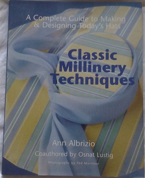 Classic millinery techniques a complete guide to making designing todays hats. - New holland c238 compact track loader service repair manual.