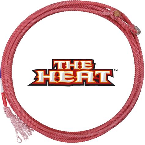 Classic ropes. Made from a blend of custom fibers and intricate twists, and a core made with CoreTech technology, the four-strand Heat sets a standard in rope feel and performance. Designed for today's aggressive roping styles, The Heat provides a loop that is packed with body. The tip remains ahead of the swing for a more … 
