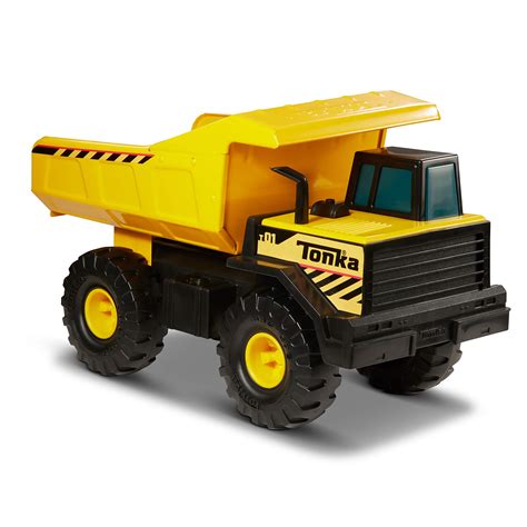 Vintage Pressed Steel 1960s Tonka Blue Hydraulic Dump Truck. Vintage 1993, Mighty Tonka, Collectible Yellow Dump Truck Toy Truck. Large and measures approximately 8 1/4 inches wide, 16 1/4 inches long. Vintage Tonka Strong Arm Scooper bucket toy. Pressed steel and plastic. Measures 25” l x 20”H x 11 W. 8 x 5 bucket. Great Big Classic Tonka. . Classic tonka trucks