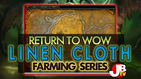 Classic wow linen cloth farming. Aug 25, 2019 · Many will be new to classic like myself, any advise on how one would obtain some free bags? 