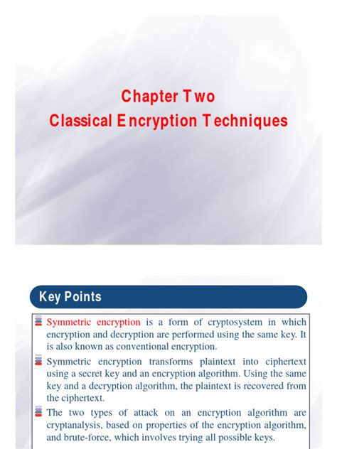 Classical Encryption Techniques - Washington University in St.