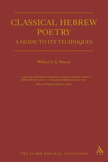 Classical hebrew poetry a guide to its techniques journal for. - Arien und gesänge aus trofons zauberhöle.