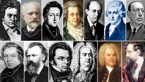 Classical music composer biographies