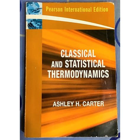 Classical statistical thermodynamics carter solutions manual. - Kgb the secret work of soviet secret agents.