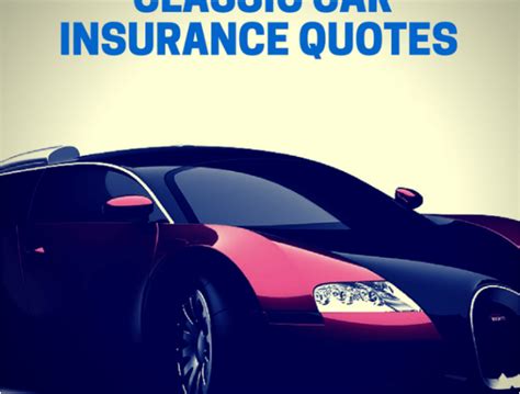 Classics Car Insurance Compare Cheap Online Quotes