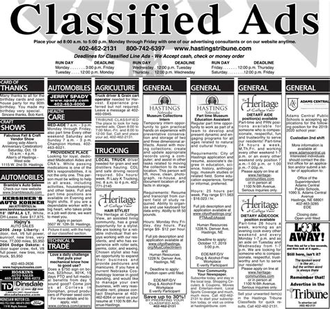 Classified ads. Place a classified ad on mysa.com. 