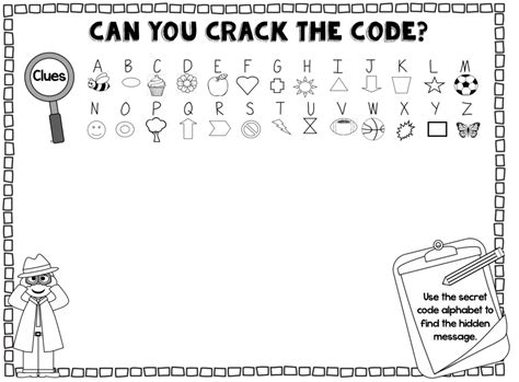 Classroom Freebies Create Your Own Secret Code!