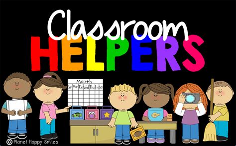 Classroom Helpers Clipart