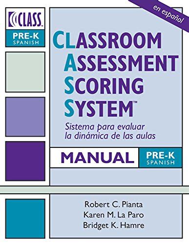 Classroom assessment scoring system tm class tm manual pre k vital statistics. - Manual de soluciones para cálculo swokowski 5th ed.