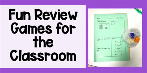 October 17, 2019 Classroom Activities Teacher Resources Classroom Activities Reviewing material can be so boring. Not only is it boring for you to teach, but think about how your students feel! When reviewing for a unit or state exam, try to incorporate activities and classroom games that engage students, not bore them.. 