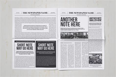 Classy Newspaper Indesign Template by luuqas on Envato Elements