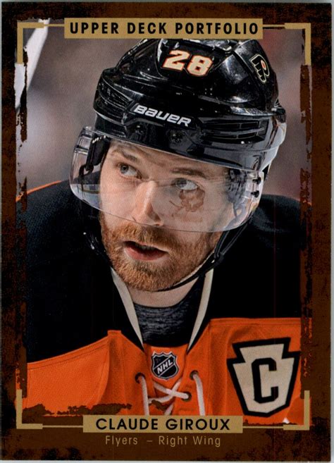 Claude Giroux 2015 Upper Deck #139 Philadelphia Flyers NM …