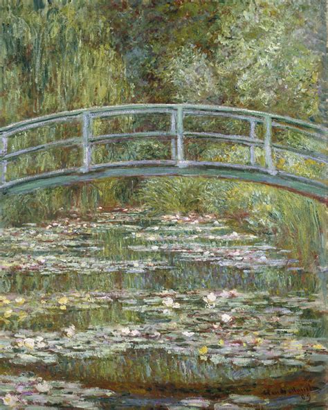Clouds on the Water-Lily Pond by Claude Monet. Wat