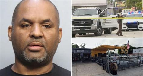 A tire shop owner in South Florida shot a lands