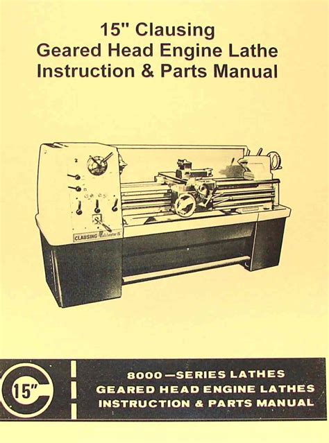 Clausing colchester triumph 15 lathe manual. - Kymco mxu 250 1999 2008 factory service repair manual.