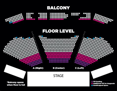 Clay Cooper Theater Seating Chart View Chart & Capacity