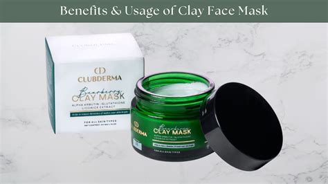 Clay Face Mask: Benefits and Application Guide| First.